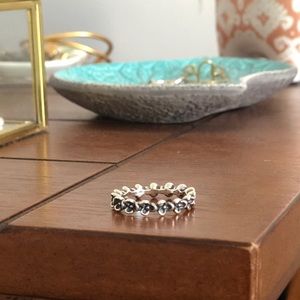 Pandora Floral Elegance Sterling Silver Ring
